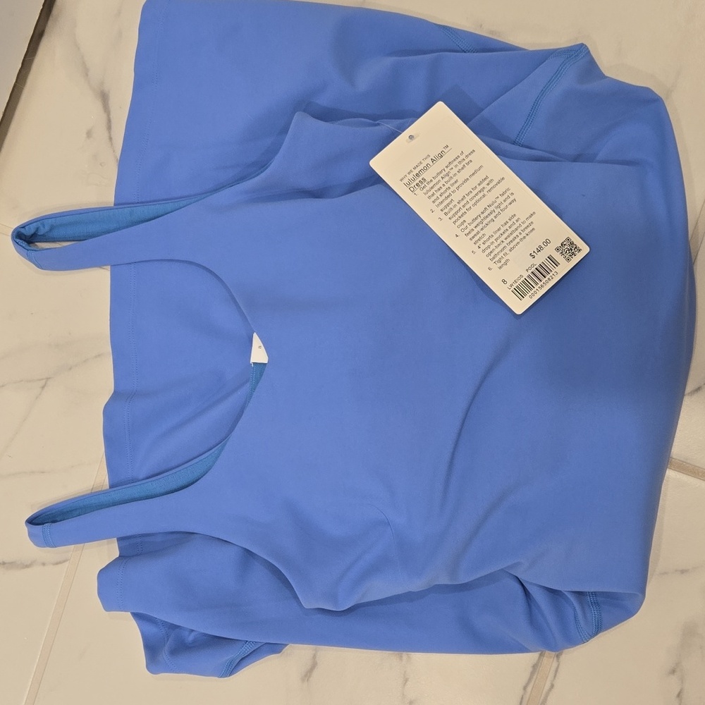 Lululemon Align Dress - Pool Size 8 (NWT)